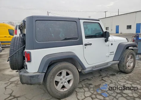 2015 Jeep Wrangler Sport from USA, damaged, VIN 1C4AJWAG1FL522384